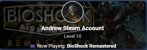Steam Account Card